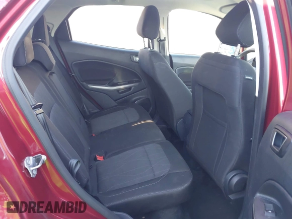 2021 Ford EcoSport SE with VIN MAJ3S2GE4MC439796, listed as a IAAI auction lot 41238032 with 59,028 mi miles and . Bid and sale history available at DreamBid. Image 8.