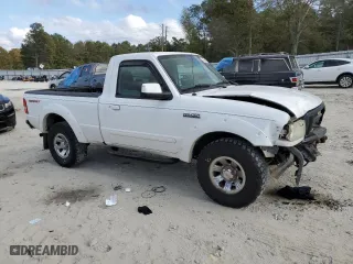 2007 Ford Ranger XL with VIN 1FTYR10U37PA31049, listed as a Copart auction lot 79541974 with 136,323 mi miles and Salvage Title. Bid and sale history available at carsss.com. Image 4.