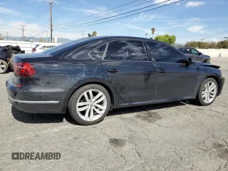 2019 Volkswagen Passat 2.0T Wolfsburg Edition with VIN 1VWLA7A33KC009589, listed as a Copart auction lot 45792655 with 92,187 mi miles and Salvage Title. Bid and sale history available at carsss.com. Image 3.