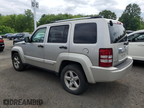 2008 Jeep Liberty Limited with VIN 1J8GN58K68W160677, listed as a Copart auction lot 60858325 with 145,605 mi miles and Clean title. Bid and sale history available at DreamBid. Image 2.