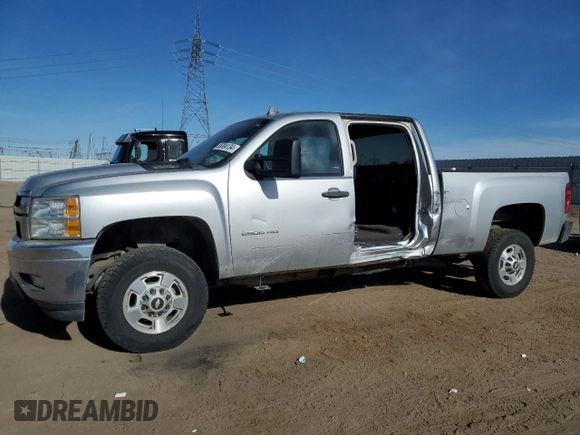 2014 Chevrolet Silverado 2500HD LT with VIN 1GC1CXCG5EF101004, listed as a Copart auction lot 85304134 with 136,107 mi miles and Salvage Title. Bid and sale history available at carsss.com. Image 1.