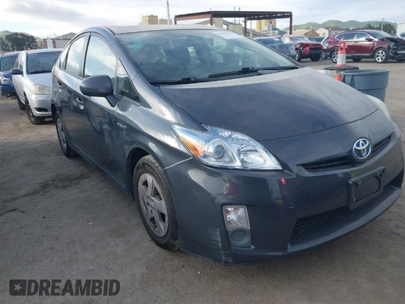 2011 Toyota Prius I with VIN JTDKN3DU2B1386328, listed as a IAAI auction lot 41598572 with 229,231 mi miles. Bid and sale history available at carsss.com. Image 1.