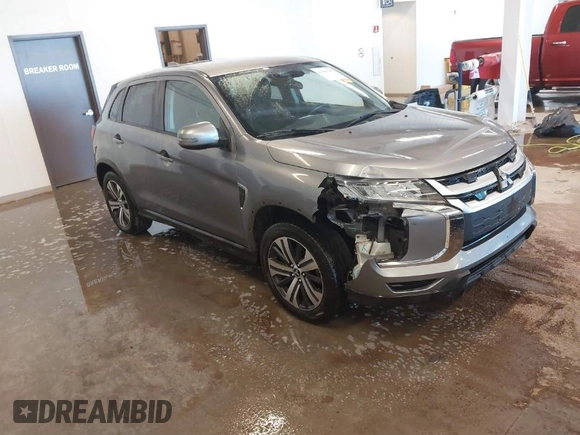 2020 Mitsubishi Outlander Sport SE 2.0 with VIN JA4AP4AU1LU016644, listed as a IAAI auction lot 41009390 with 106,436 mi miles. Bid and sale history available at carsss.com. Image 1.