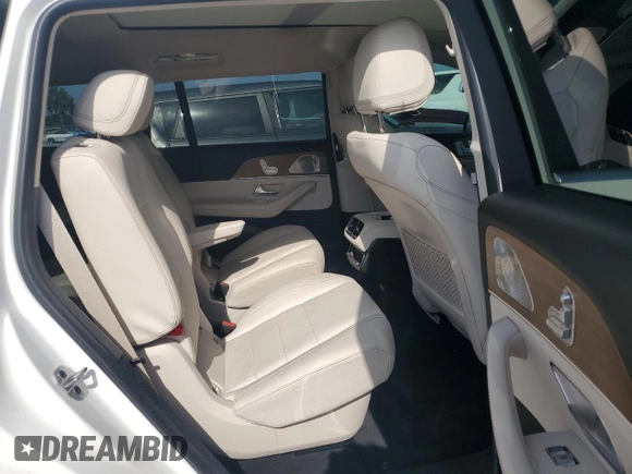 2024 Mercedes-Benz GLS 450 with VIN 4JGFF5KEXRB087062, listed as a Copart auction lot 56162235 with 20,550 mi miles and Salvage title. Bid and sale history available at DreamBid. Image 11.
