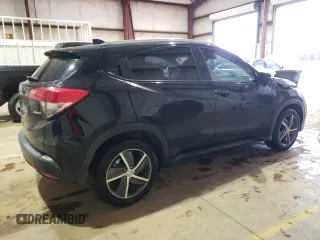2022 Honda HR-V EX with VIN 3CZRU6H55NM710041, listed as a Copart auction lot 44987655 with 51,222 mi miles and Salvage Title. Bid and sale history available at carsss.com. Image 3.