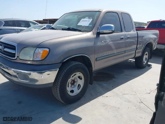 2002 Toyota Tundra SR5 with VIN 5TBRN34132S242853, listed as a IAAI auction lot 41828131 with 151,532 mi miles. Bid and sale history available at carsss.com. Image 2.