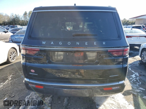 2022 Jeep Wagoneer Series II with VIN 1C4SJVBT4NS183828, listed as a Copart auction lot 45370365 with 38,870 mi miles and Salvage Title. Bid and sale history available at DreamBid. Image 6.