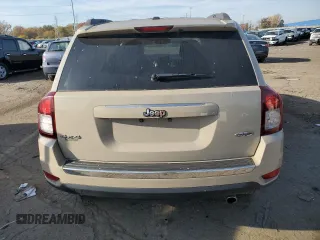 2016 Jeep Compass Latitude with VIN 1C4NJDEB9GD764730, listed as a Copart auction lot 76808544 with 123,937 mi miles and Clean Title. Bid and sale history available at carsss.com. Image 6.