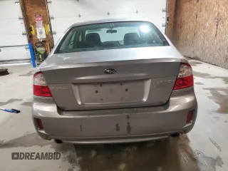 2008 Subaru Legacy with VIN 4S3BL616786218533, listed as a Copart auction lot 50222725 with 198,389 mi miles and Salvage title. Bid and sale history available at DreamBid. Image 6.