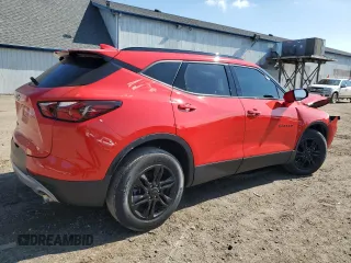 2021 Chevrolet Blazer LT z VIN 3GNKBCR4XMS534316, wystawiony jako Copart lot #57026325 z przebiegiem 37 667 mil mil oraz Nie do naprawy • Non repairable. Historia ofert i sprzedaży dostępna na DreamBid. Obrazek 3.