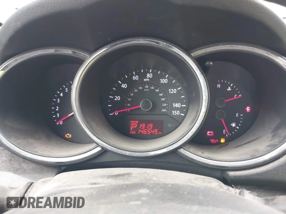 2012 Kia Sorento LX with VIN 5XYKT3A61CG211128, listed as a IAAI auction lot 41686721 with 146,545 mi miles. Bid and sale history available at carsss.com. Image 7.