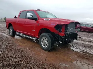 2024 Ram 2500 Laramie with VIN 3C6UR5FL8RG247188, listed as a Copart auction lot 48187185 with 7,067 mi miles and Salvage Title. Bid and sale history available at carsss.com. Image 11.