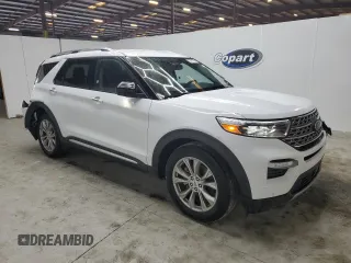 2024 Ford Explorer Limited with VIN 1FMSK7FH1RGA24462, listed as a Copart auction lot 49630855 with 13,995 mi miles and Non Repairable. Bid and sale history available at carsss.com. Image 4.