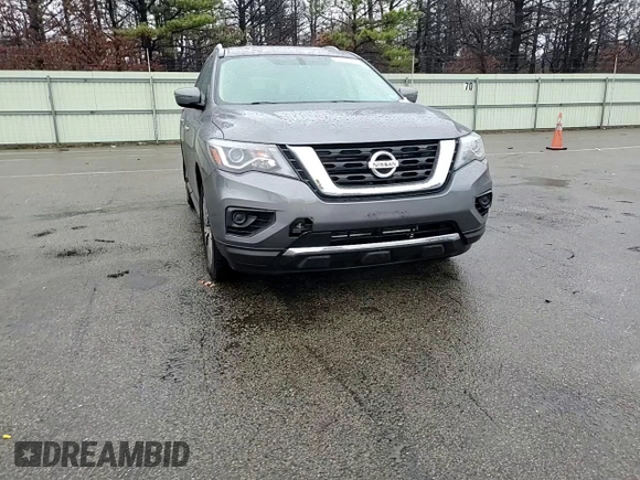 2017 Nissan Pathfinder S with VIN 5N1DR2MM6HC696417, listed as a Copart auction lot 83398794 with 78,746 mi miles and Non Repairable. Bid and sale history available at carsss.com. Image 12.