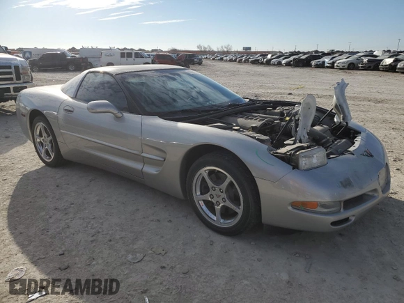 2004 Chevrolet Corvette with VIN 1G1YY22G545120797, listed as a Copart auction lot 46134715 with 97,786 mi miles and Salvage Title. Bid and sale history available at carsss.com. Image 4.