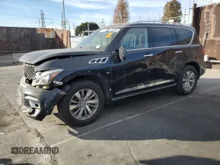 2016 Infiniti QX80 with VIN JN8AZ2NC2G9402783, listed as a Copart auction lot 87053884 with 135,263 mi miles and Clean Title. Bid and sale history available at carsss.com. Image 1.