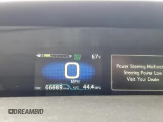 2022 Toyota Prius LE with VIN JTDL9MFUXN3038720, listed as a Copart auction lot 61212455 with 66,669 mi miles and Salvage title. Bid and sale history available at DreamBid. Image 9.
