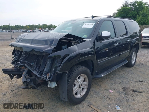 2007 Chevrolet Suburban LTZ z VIN 3GNFK16387G224495, wystawiony jako IAAI lot #42463438 z przebiegiem 190 297 mil mil oraz . Historia ofert i sprzedaży dostępna na DreamBid. Obrazek 2.