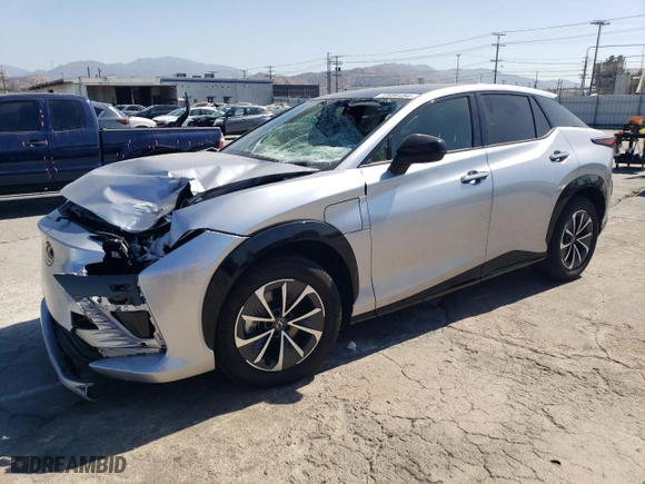 2023 Lexus RZ with VIN JTJAAAAB9PA008008, listed as a Copart auction lot 72086484 with 16,651 mi miles and Salvage Title. Bid and sale history available at carsss.com. Image 1.