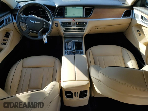 2019 Genesis G80 3.8L with VIN KMHGN4JE6KU288907, listed as a Copart auction lot 76422094 with 60,735 mi miles and Salvage Title. Bid and sale history available at carsss.com. Image 8.