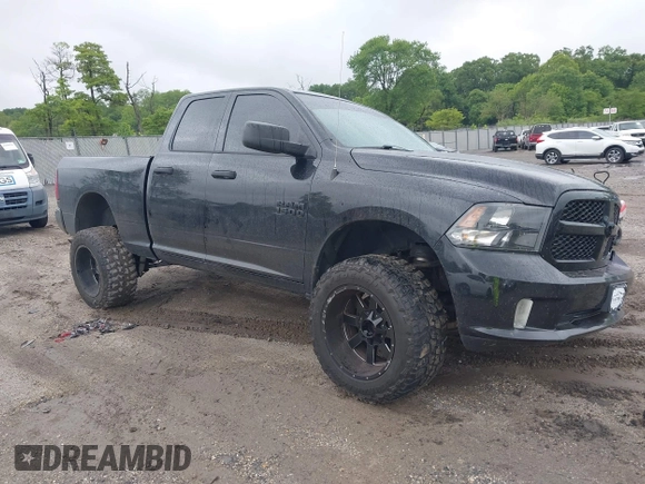 2018 Ram 1500 Express with VIN 1C6RR7FG6JS342768, listed as a IAAI auction lot 42332377 with 99,375 mi miles and . Bid and sale history available at DreamBid. Image 1.