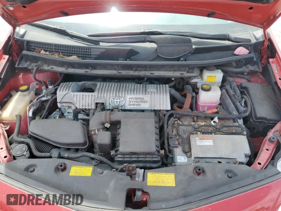 2012 Toyota Prius Two z VIN JTDZN3EU8C3109041, wystawiony jako Copart lot #58382015 z przebiegiem 113 813 mil mil oraz Szkoda całkowita • Salvage title. Historia ofert i sprzedaży dostępna na DreamBid. Obrazek 12.
