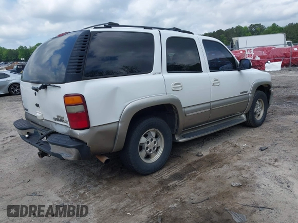 2002 Chevrolet Tahoe LS with VIN 1GNEC13Z12R145907, listed as a IAAI auction lot 42144771 with 308,201 mi miles and . Bid and sale history available at DreamBid. Image 4.
