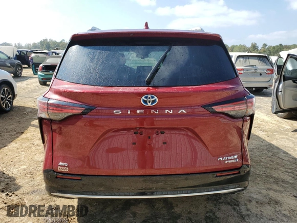 2022 Toyota Sienna Platinum z VIN 5TDESKFC3NS064258, wystawiony jako Copart lot #75260414 z przebiegiem Nie podano mil oraz Szkoda całkowita • Salvage title. Historia ofert i sprzedaży dostępna na DreamBid. Obrazek 6.
