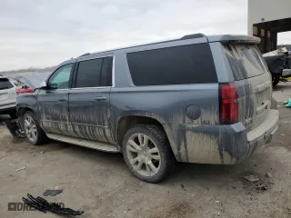 2020 Chevrolet Suburban Premier with VIN 1GNSKJKC8LR229551, listed as a Copart auction lot 43632235 with 109,020 mi miles and Salvage Title. Bid and sale history available at carsss.com. Image 2.