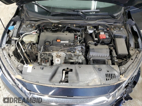 2018 Honda Civic EX с VIN 19XFC2F77JE040070, выставлен на аукционе Copart как лот 56895195 с пробегом 39 746 миль миль и Списание • Salvage title. История ставок и продаж доступна на DreamBid. Изображение 11.