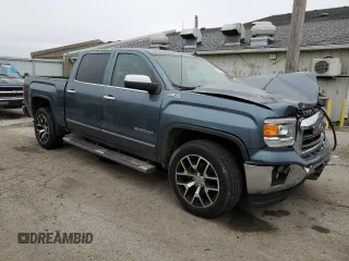 2014 GMC Sierra 1500 SLT with VIN 3GTU2VEC7EG498082, listed as a Copart auction lot 44933215 with 169,342 mi miles and Salvage Title. Bid and sale history available at DreamBid. Image 4.