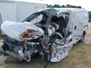 2021 Nissan NV200 Compact Cargo SV with VIN 3N6CM0KN9MK695343, listed as a IAAI auction lot 35744848 with 1 mi miles. Bid and sale history available at carsss.com. Image 2.