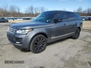 2015 Land Rover Range Rover Supercharged с VIN SALGS3TF4FA238424, выставлен на аукционе Copart как лот 50245445 с пробегом 94 177 миль миль и Списание • Salvage title. История ставок и продаж доступна на DreamBid. Изображение 1.