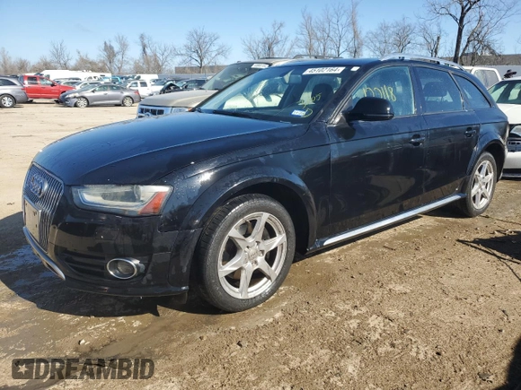 2013 Audi allroad A4 Premium z VIN WA19FAFL0DA143134, wystawiony jako Copart lot #45102164 z przebiegiem 122 118 mil mil oraz Czysty tytuł • Clean title. Historia ofert i sprzedaży dostępna na DreamBid. Obrazek 1.