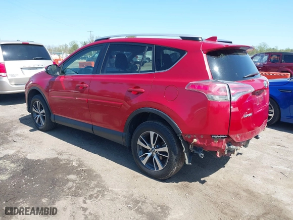 2016 Toyota RAV4 XLE with VIN JTMWFREV6GJ099056, listed as a IAAI auction lot 41941541 with 137,154 mi miles. Bid and sale history available at carsss.com. Image 3.