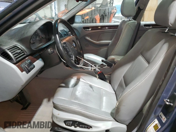 2005 BMW 3 Series 325xi with VIN WBAEU33445PR18694, listed as a Copart auction lot 87293204 with 151,393 mi miles and Salvage Title. Bid and sale history available at carsss.com. Image 7.