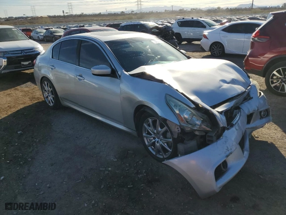 2012 Infiniti G37 Sedan Journey with VIN JN1CV6AP9CM621766, listed as a Copart auction lot 43709585 with 233,403 mi miles and Salvage Title. Bid and sale history available at carsss.com. Image 4.