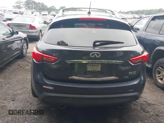 2011 Infiniti FX with VIN JN8AS1MW9BM732520, listed as a IAAI auction lot 42143091 with 177,075 mi miles. Bid and sale history available at carsss.com. Image 16.