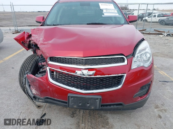 2015 Chevrolet Equinox LT with VIN 2GNALBEK8F1173030, listed as a IAAI auction lot 41848517 with 118,329 mi miles. Bid and sale history available at carsss.com. Image 6.