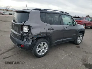 2019 Jeep Renegade Limited with VIN ZACNJBD11KPJ92511, listed as a Copart auction lot 48684465 with 30,049 mi miles and Salvage title. Bid and sale history available at DreamBid. Image 3.