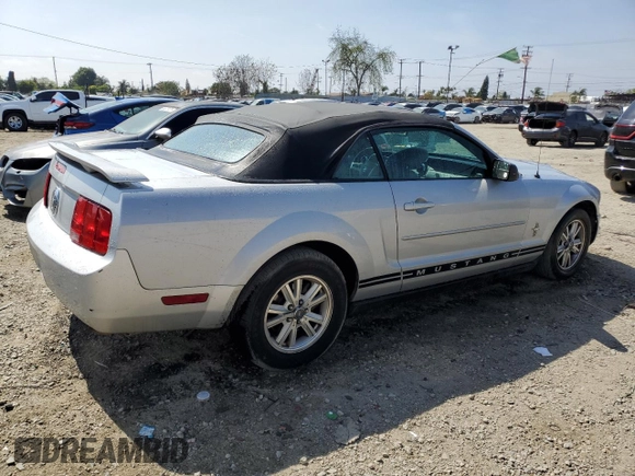 2006 Ford Mustang Standard with VIN 1ZVFT84N965104937, listed as a Copart auction lot 54559855 with 145,719 mi miles and Salvage Title. Bid and sale history available at carsss.com. Image 3.