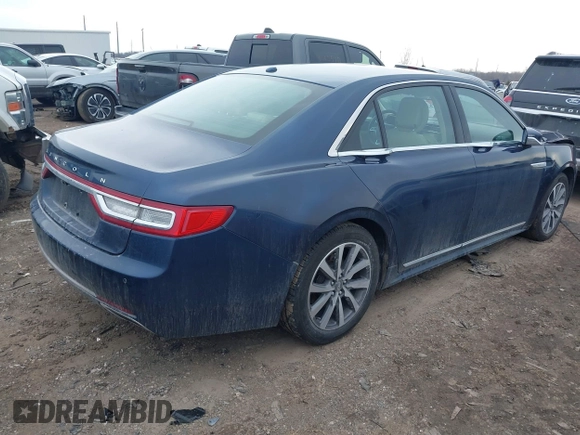 2017 Lincoln Continental Premiere with VIN 1LN6L9PK8H5623700, listed as a IAAI auction lot 41704381 with 138,787 mi miles. Bid and sale history available at carsss.com. Image 4.