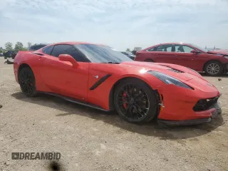 2016 Chevrolet Corvette Z51 3LT с VIN 1G1YM2D79G5112599, выставлен на аукционе Copart как лот 59691115 с пробегом 41 882 миль миль и Списание • Salvage title. История ставок и продаж доступна на DreamBid. Изображение 4.