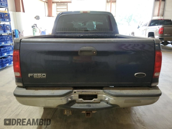 2001 Ford Super Duty F-250 XL with VIN 1FTNX20L91EC42670, listed as a Copart auction lot 51915215 with 269,443 mi miles and Salvage Title. Bid and sale history available at carsss.com. Image 6.
