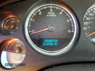 2008 Chevrolet Silverado 1500 LTZ with VIN 2GCEK190581265618, listed as a Copart auction lot 53326745 with 213,700 mi miles and Salvage Title. Bid and sale history available at DreamBid. Image 9.