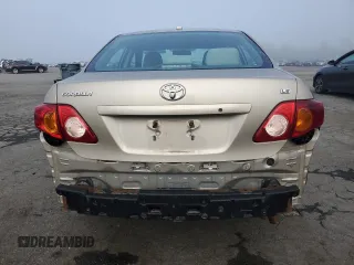 2010 Toyota Corolla with VIN 2T1BU4EE2AC392673, listed as a Copart auction lot 65148425 with 136,464 mi miles and Salvage title. Bid and sale history available at DreamBid. Image 6.