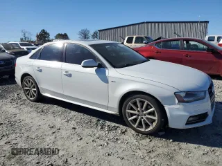 2014 Audi A4 Premium Plus with VIN WAUEFAFL6EN037427, listed as a Copart auction lot 41573705 with 127,397 mi miles and Salvage Title. Bid and sale history available at carsss.com. Image 4.