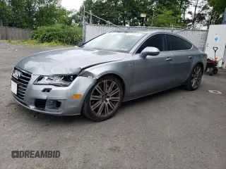2015 Audi A7 Premium Plus with VIN WAUWGAFC8FN018817, listed as a Copart auction lot 61144144 with 118,327 mi miles and Salvage title. Bid and sale history available at DreamBid. Image 1.