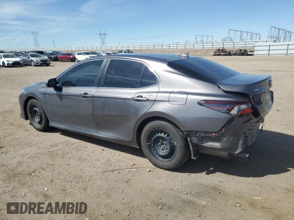 2021 Toyota Camry Hybrid LE with VIN 4T1C31AK2MU553138, listed as a Copart auction lot 50543655 with 167,242 mi miles and Salvage Title. Bid and sale history available at carsss.com. Image 2.