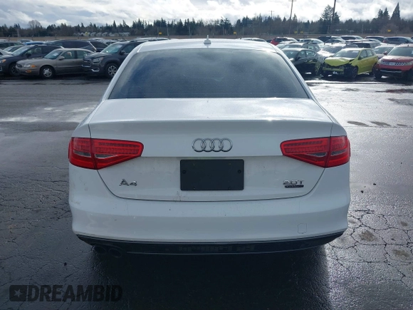 2015 Audi A4 Premium with VIN WAUBFAFL7FN042236, listed as a IAAI auction lot 41517526 with 146,325 mi miles. Bid and sale history available at carsss.com. Image 17.